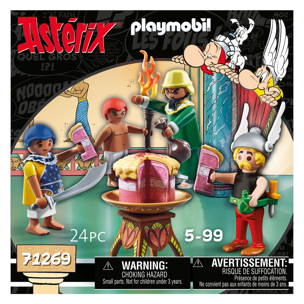 Playmobil Asterix De vergiftigde Taart van Plurkis - 71269