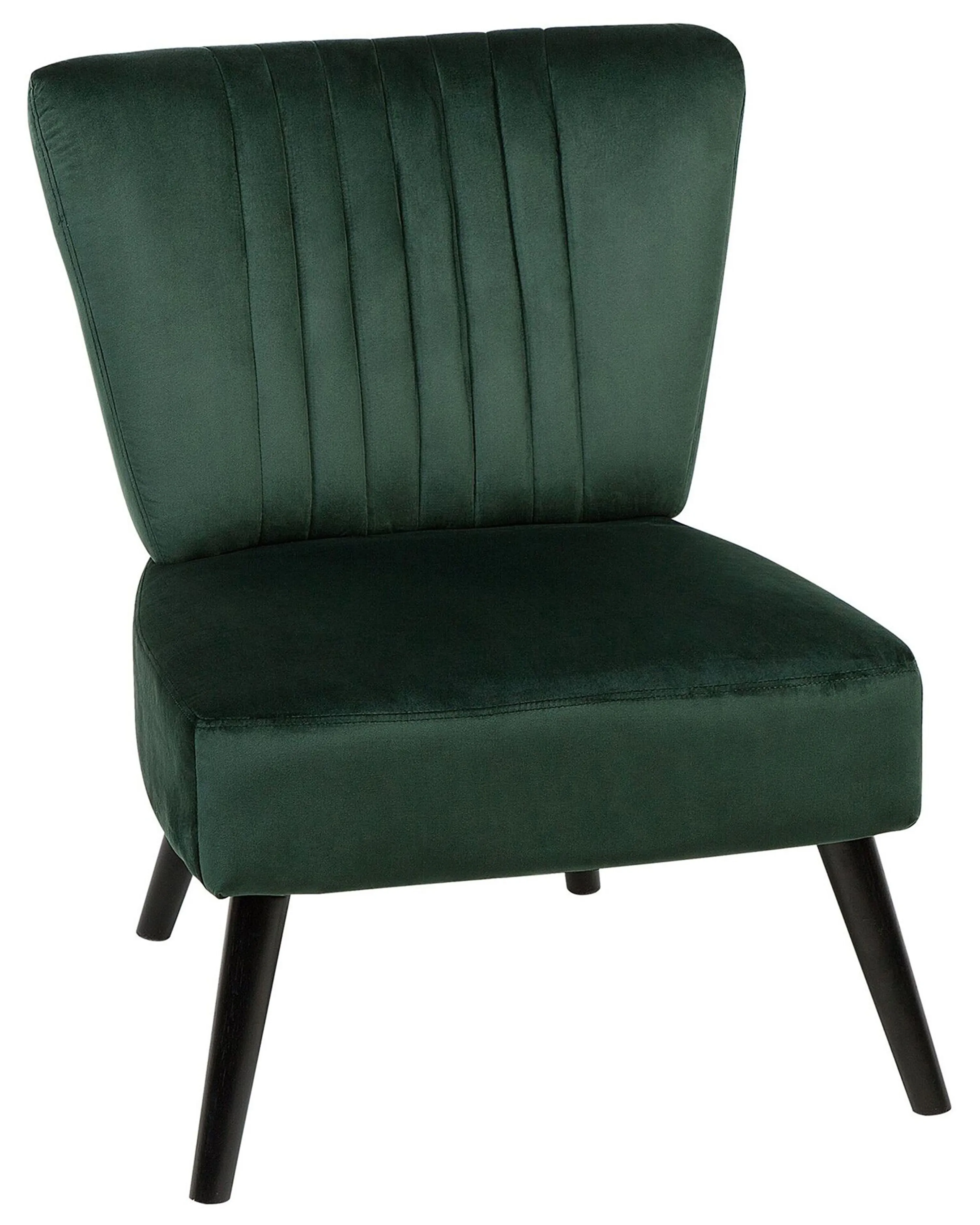 Fauteuil VAASA Fluweel Smaragdgroen