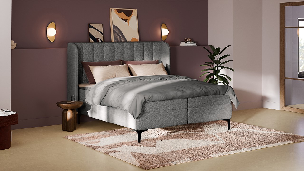 Boxspring Ivory - Pure touch zinc