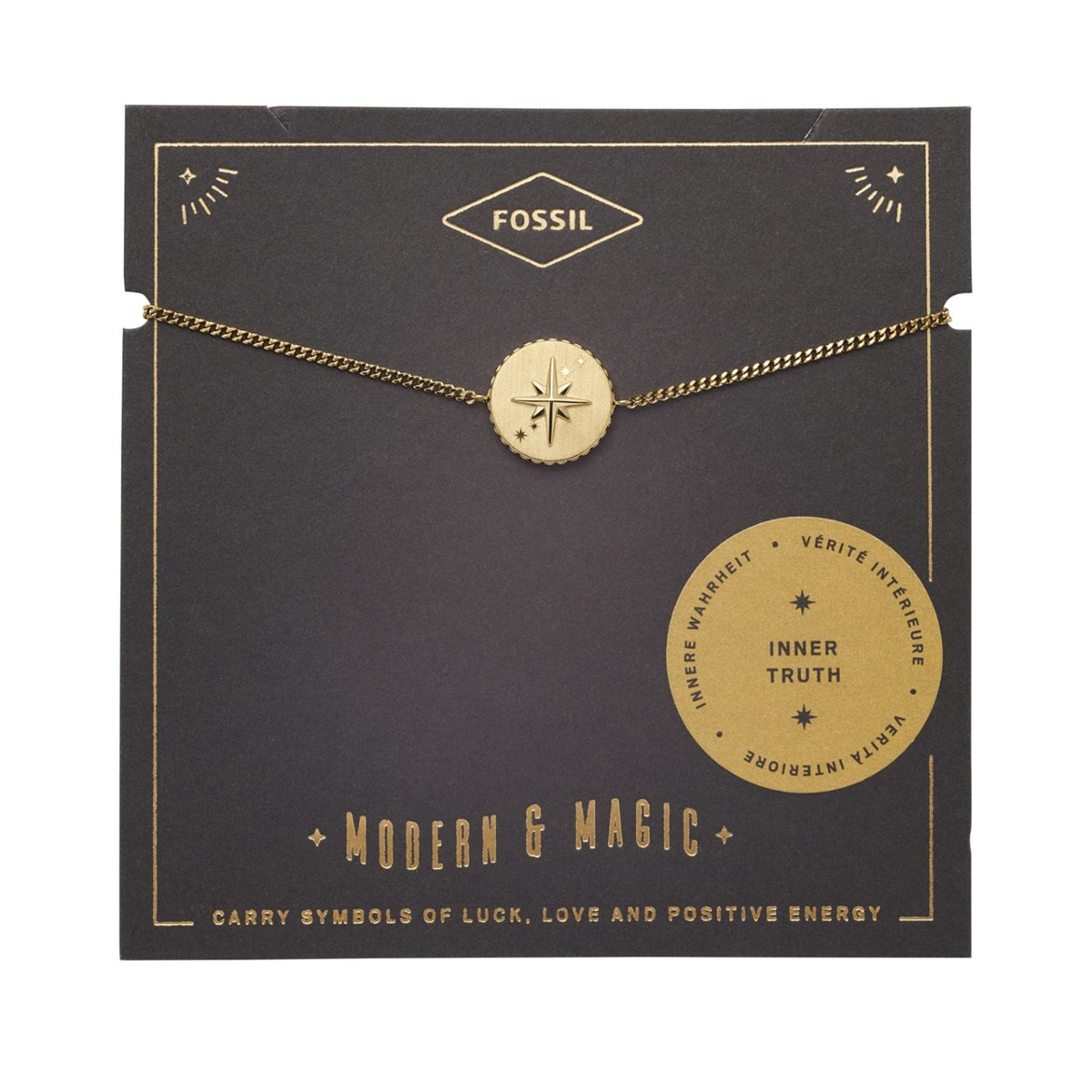 Bracelet Fossil Modern et Magic Etoile