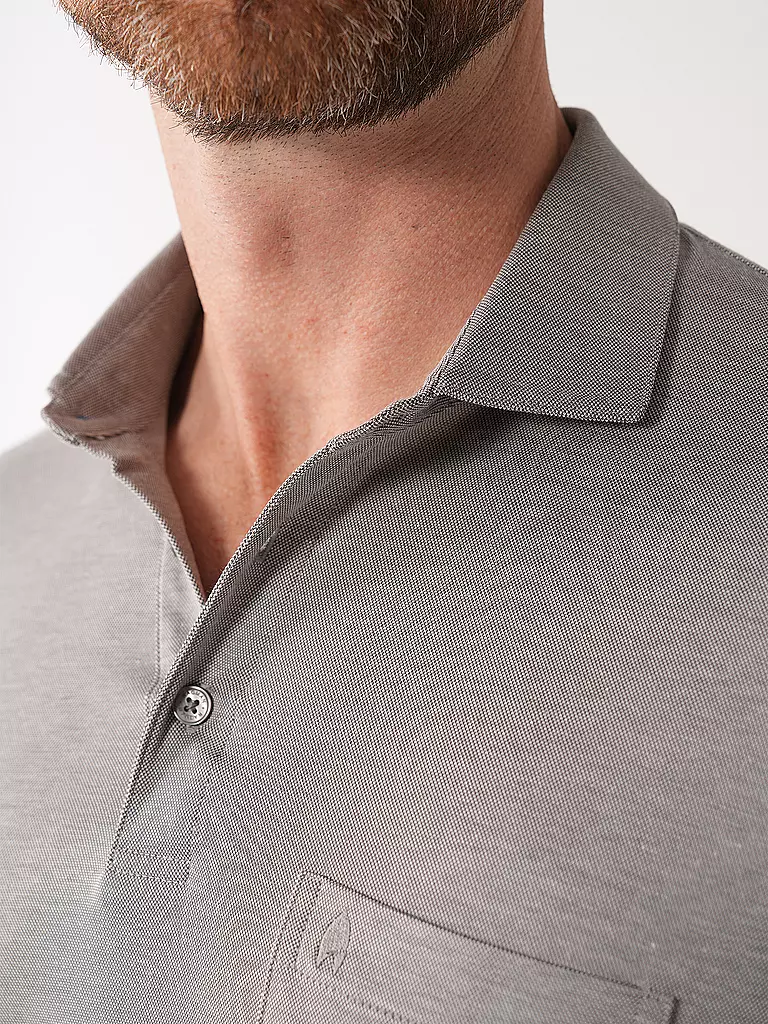 RAGMAN Poloshirt hellgrau