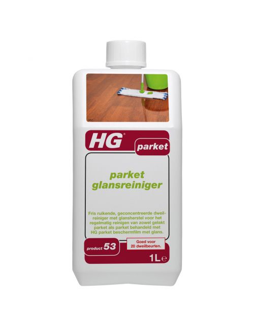 Hg Parket Glansreiniger - Schoonmaakmiddelen - 1 l