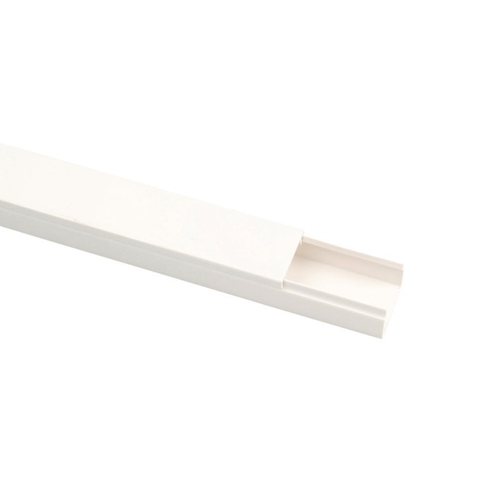 Kabelkanal hvid 25 x 16 mm - Elworks