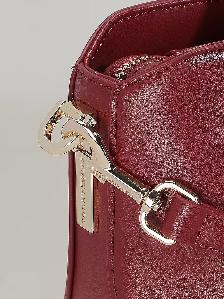 TOMMY HILFIGER Tasche - Henkeltasche TH HERITAGE rot
