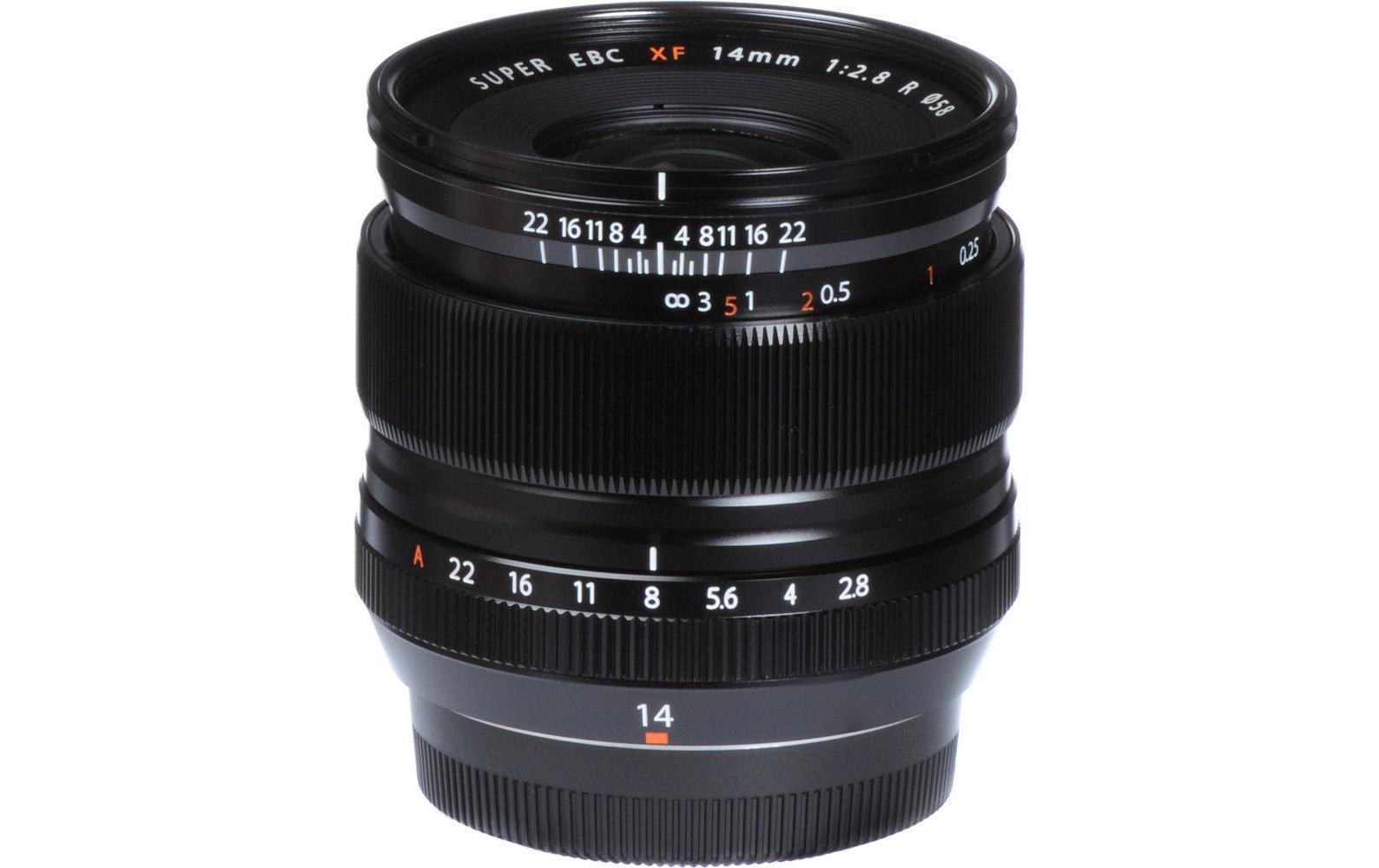 Festbrennweite XF 14mm F/2.8 R – Fujifilm X-Mount<br>EF-M 22 mm f/2,0 STM