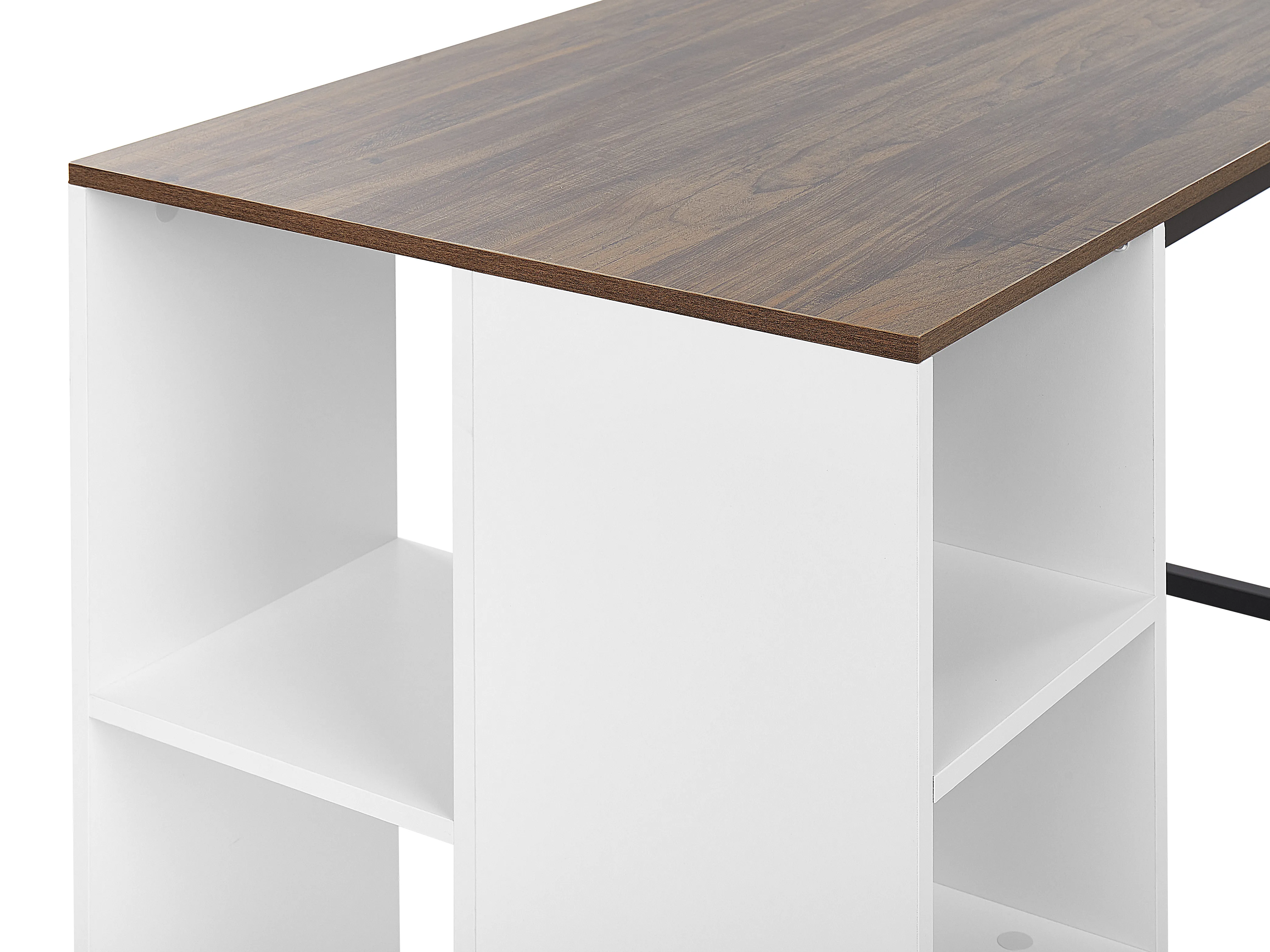 Bureau DESE Bruin/wit 120 cm 60 cm