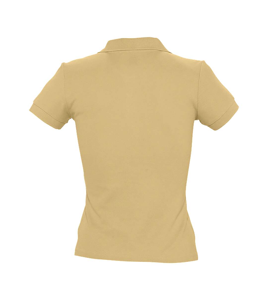 SOLS - Polo manches courtes PEOPLE - Femme (Beige) - UTPC319