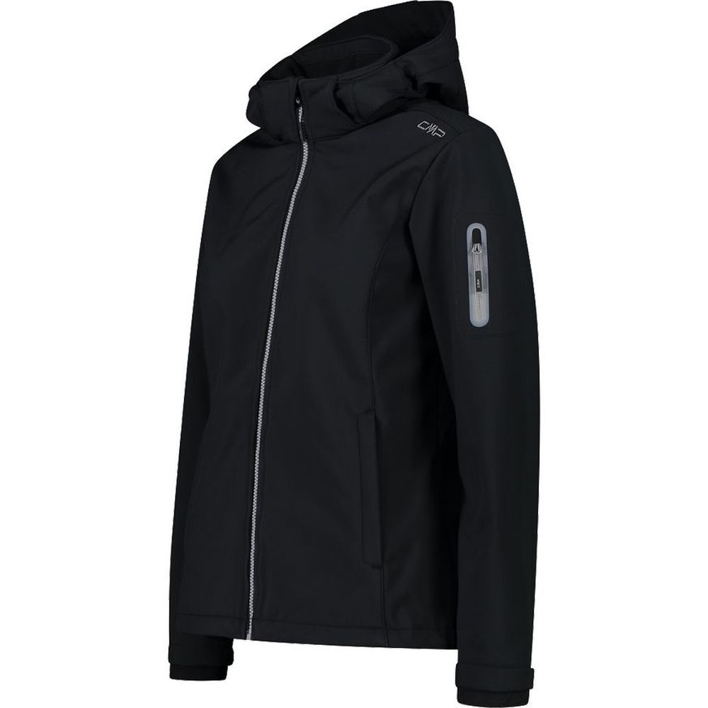 CMPWoman Jacket Zip Hood Softshell 39A5006