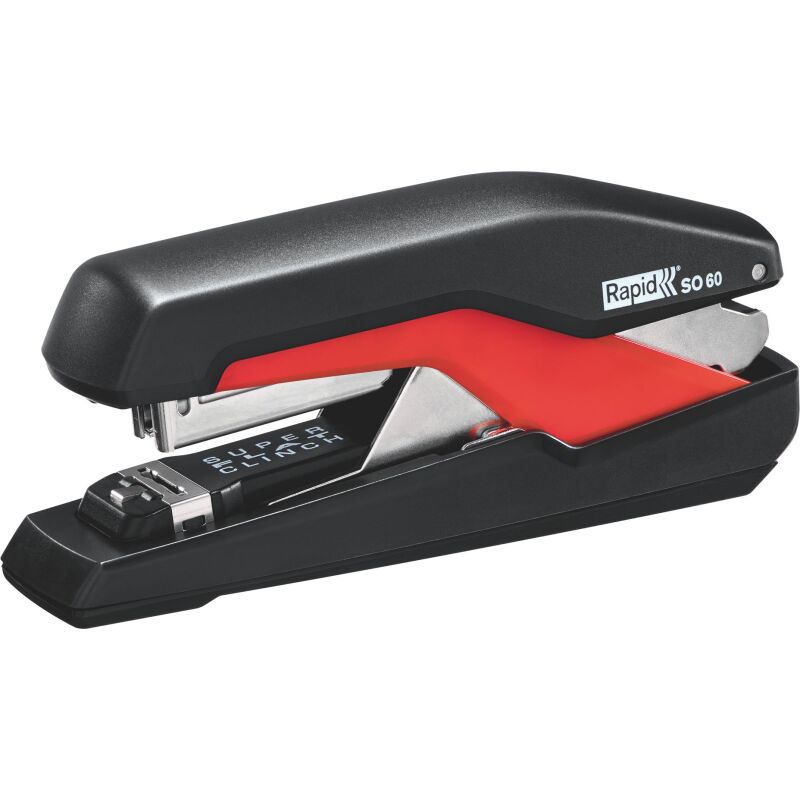 Agrafeuse de bureau S060 Rapid - agrafes 24/6 - 8 ou 26/6 - capacité 60 feuilles
