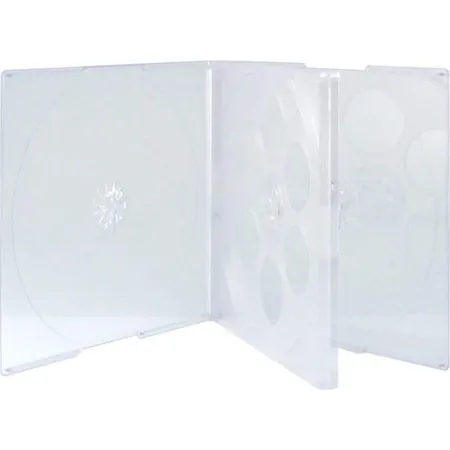 XLayer 5 Xlayer DVD CD Hüllen 4fach 4er Jewelcase transparent professional