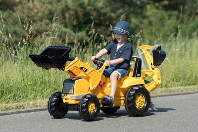 Rolly Toys Junior CAT Tråtraktor med Graver