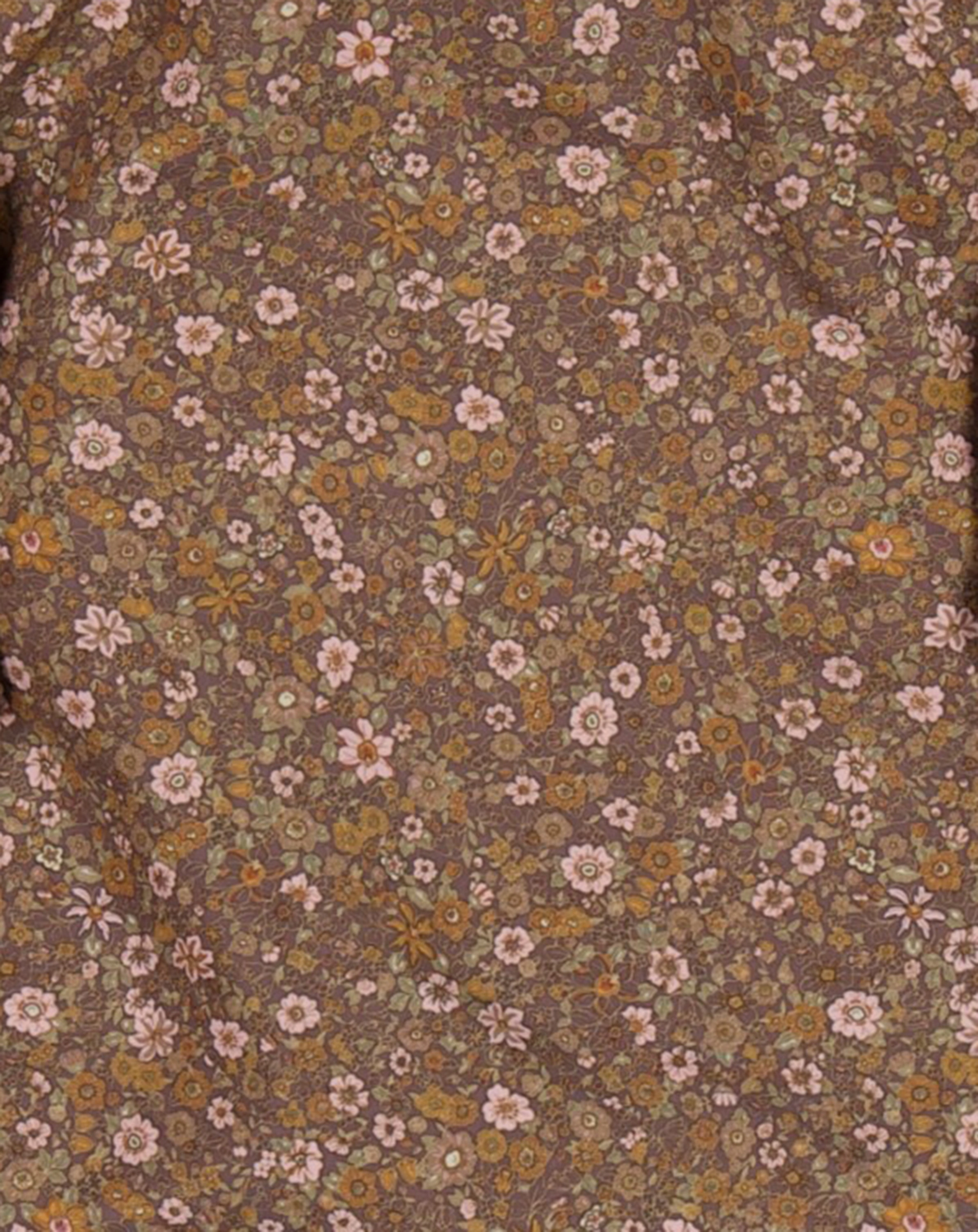 Funktions-Winterjacke SASCHA TECH FLOWERS in eggplant