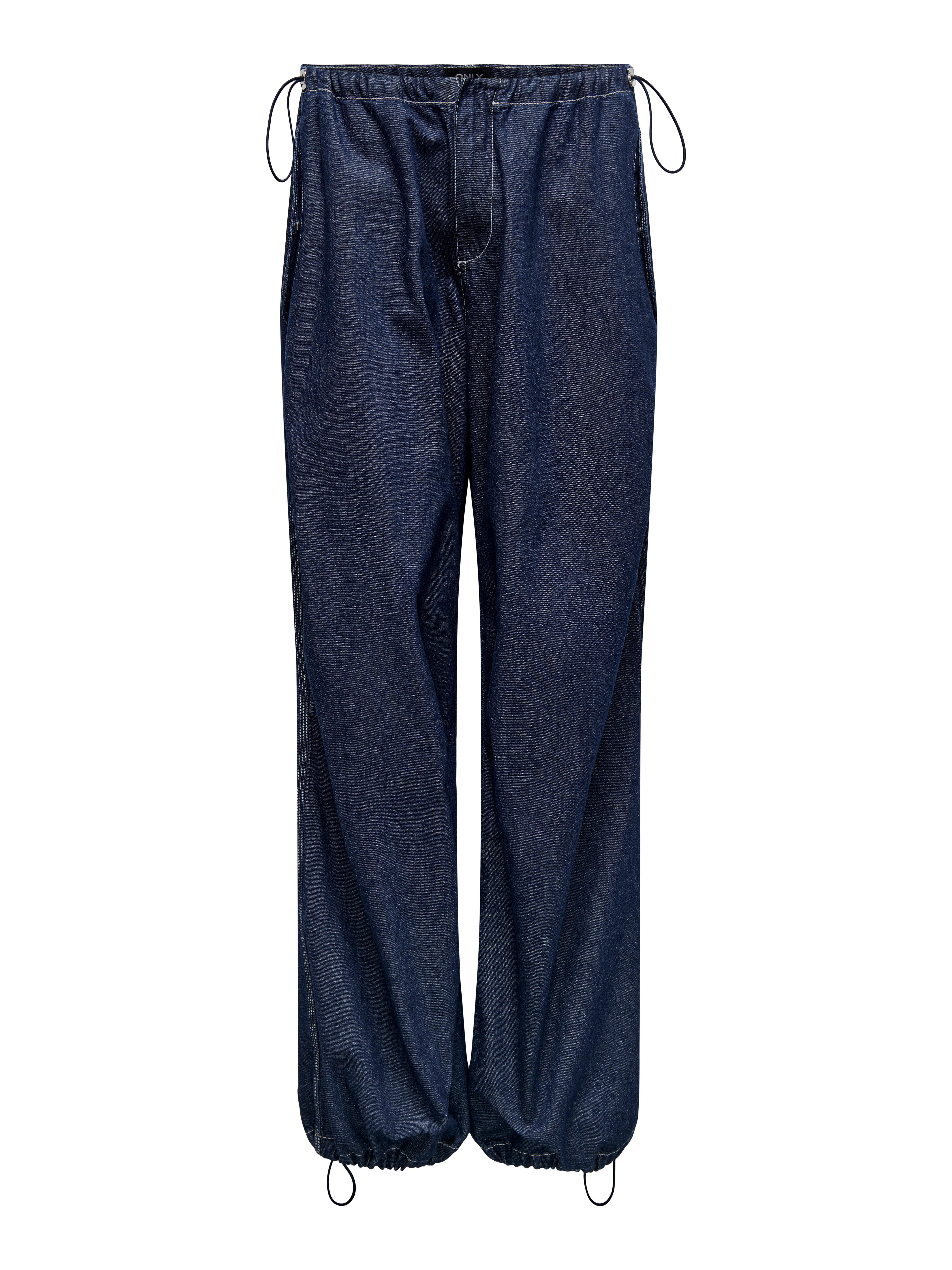 ONLKYLIE Mittlere Taille Locker geschnitten Jeans Dark Blue Denim