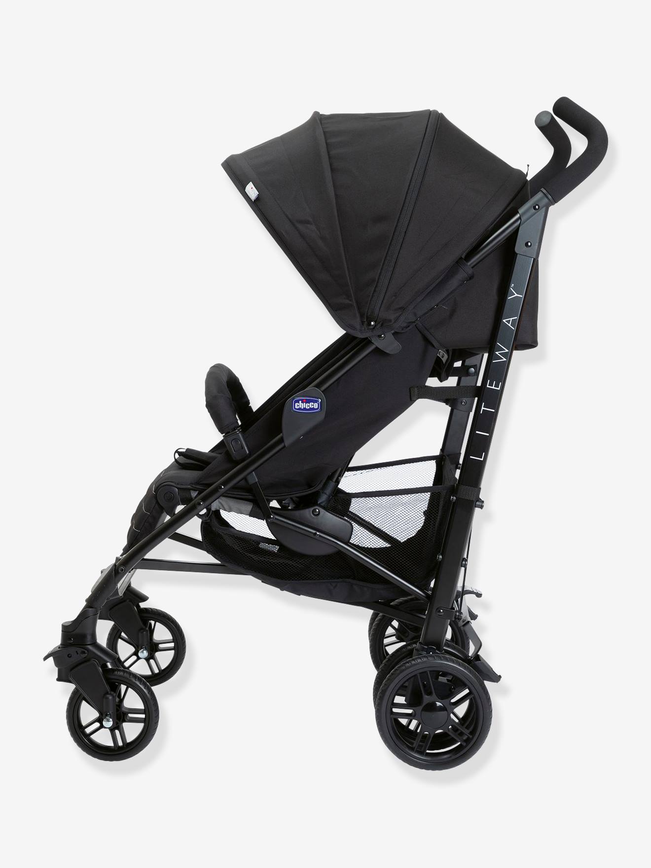 Carrinho de bebê CHICCO Liteway 4, preto liso