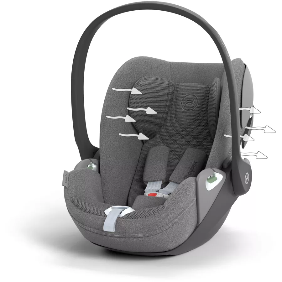 cybex PLATINUM Babyschale Cloud T I-Size Plus Mirage Grey