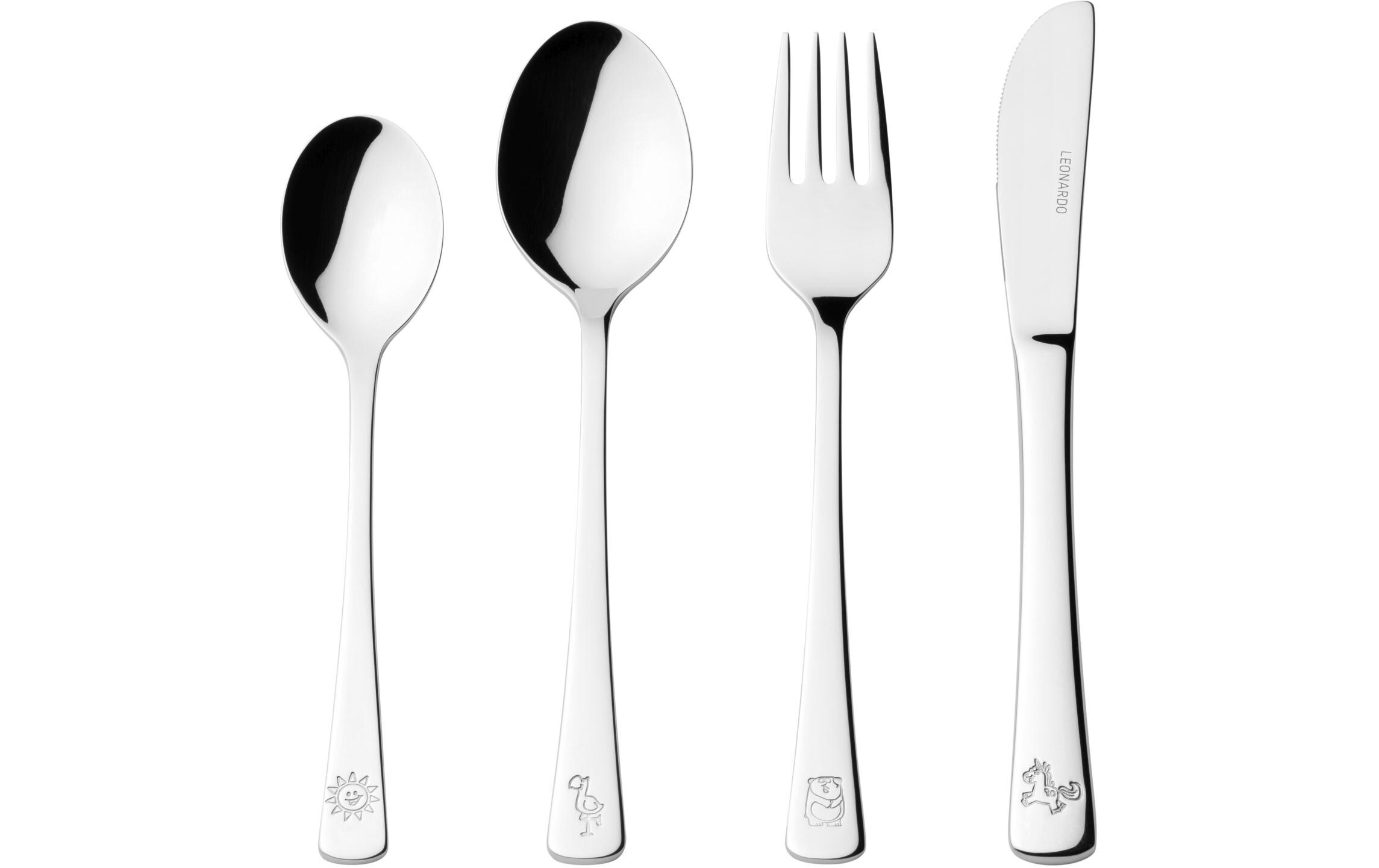 Kinderbesteckset Bambini 4-teilig4-teiliges Kinderbesteckset