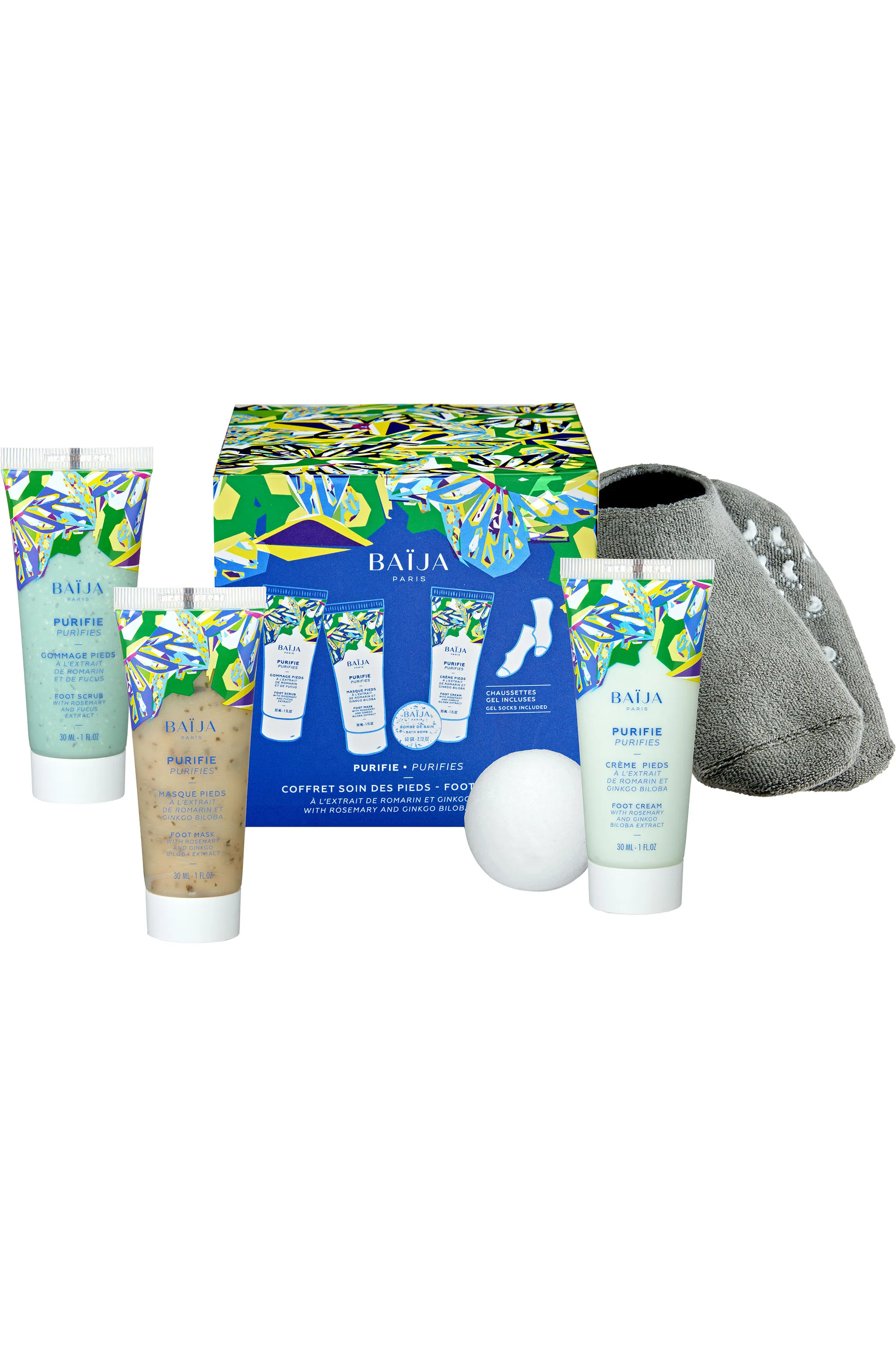 Baïja Coffret soins pieds Purifiant-150 ml