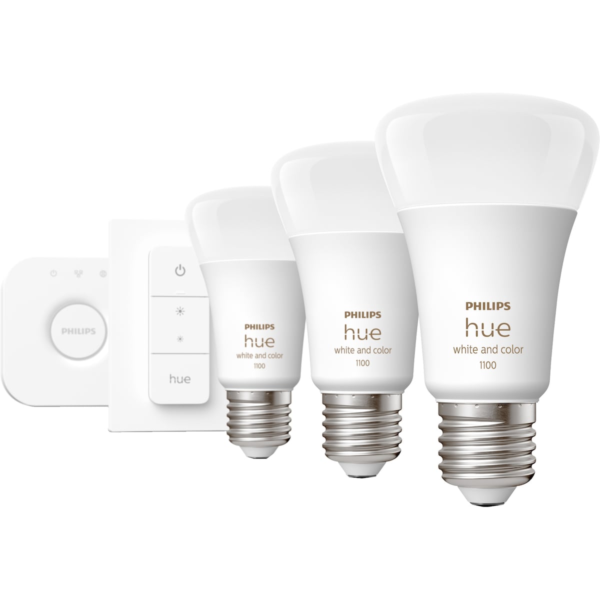 Philips Hue WCA 9W A60 E27 startpakke