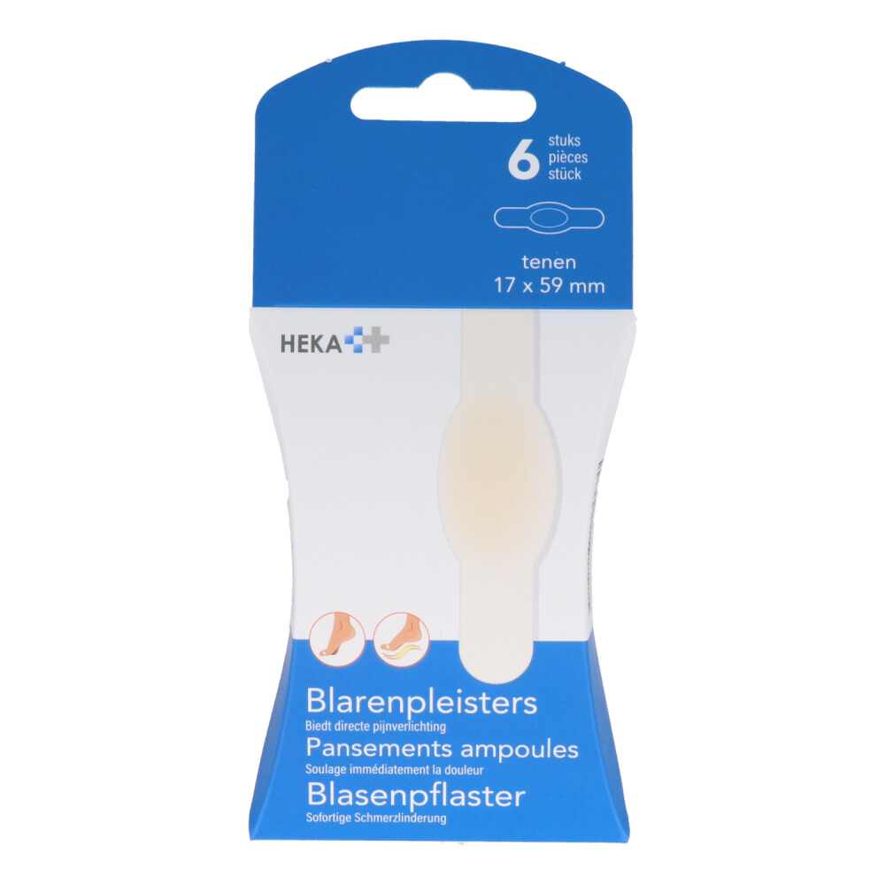 Heka Blarenpleister Tenen6 stuks
