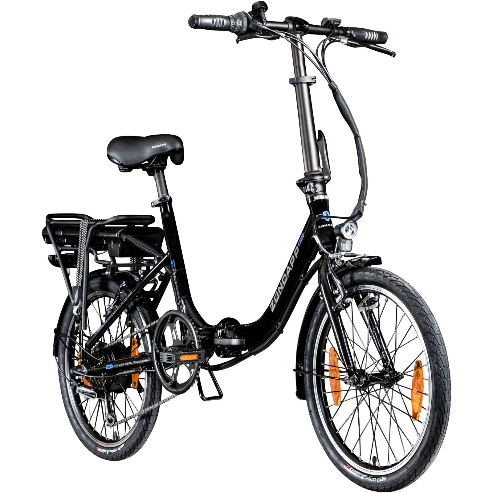 Zündapp Elektro-Klapprad Z110 - schwarz - 20''