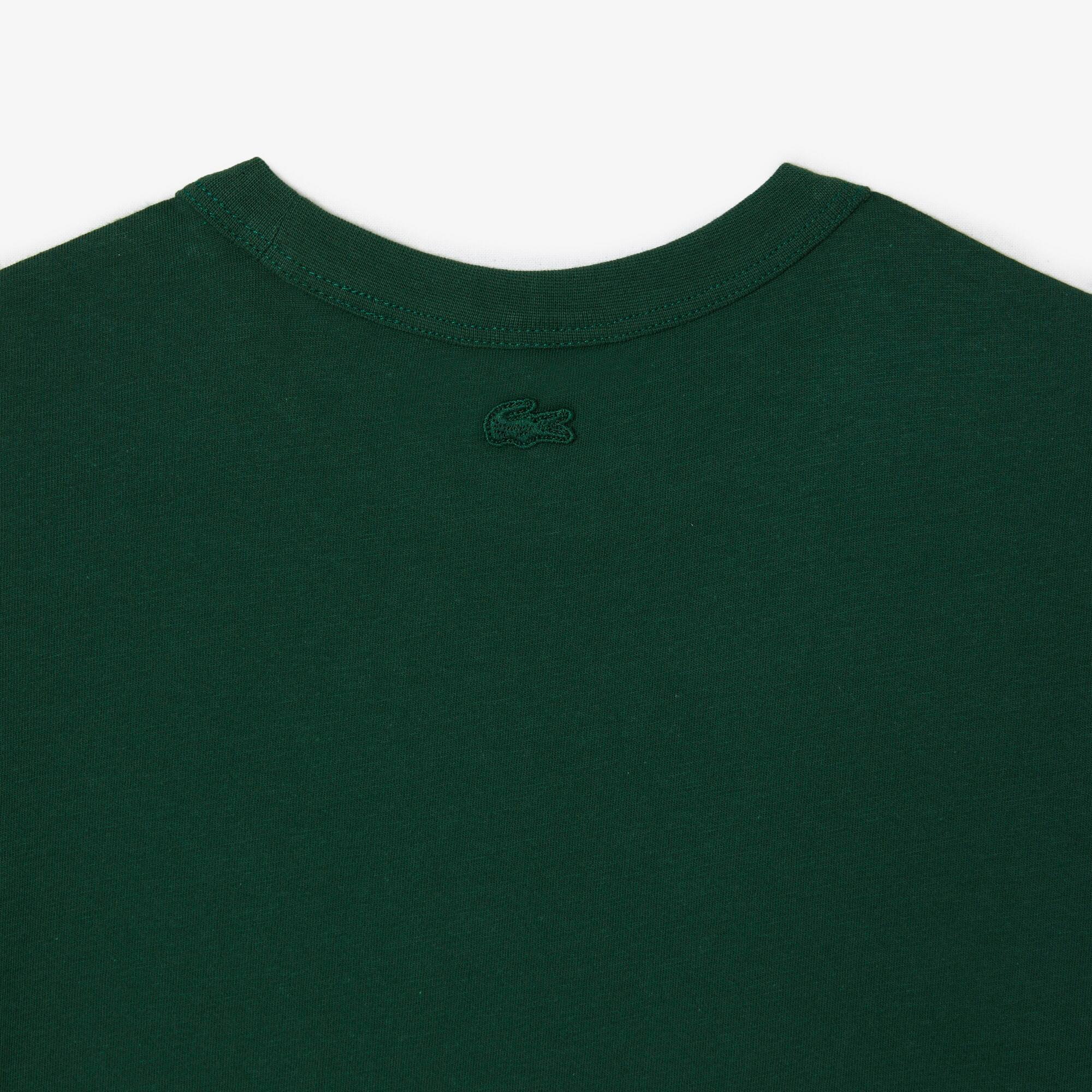T-shirt enfant Lacoste x Netflix avec imprimé en coton biologique T-Shirts & Chemises - Vert - Lacoste - Enfant