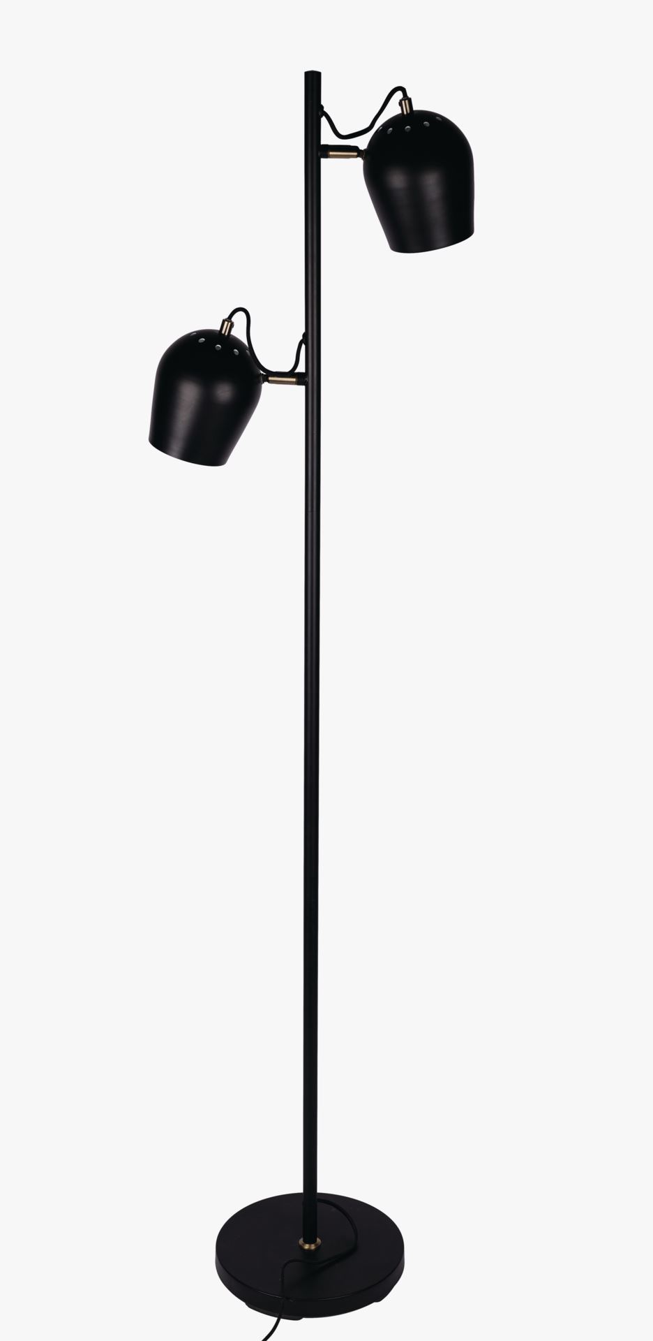 Gulvlampe svart - 158,3 cm