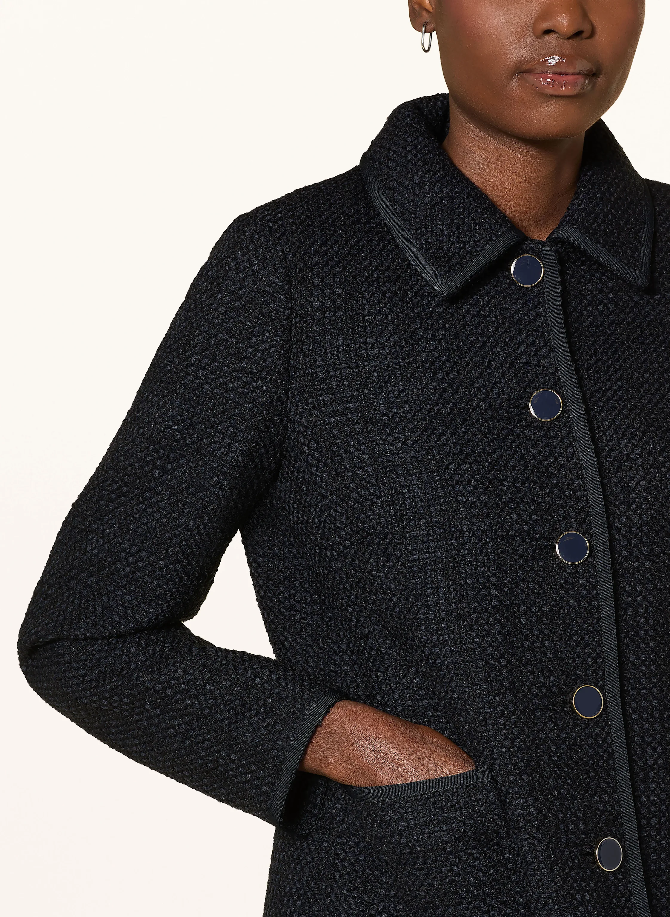 HOBBS Tweed-Mantel ELAINE