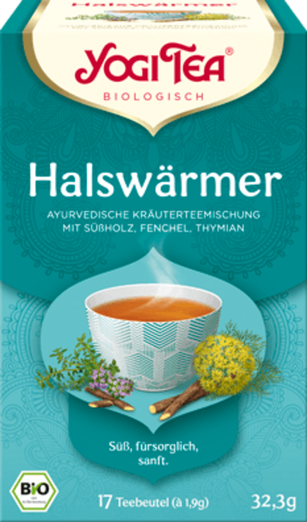 Yogi Tea  Halswärmer Tee Bio, 30,60 g