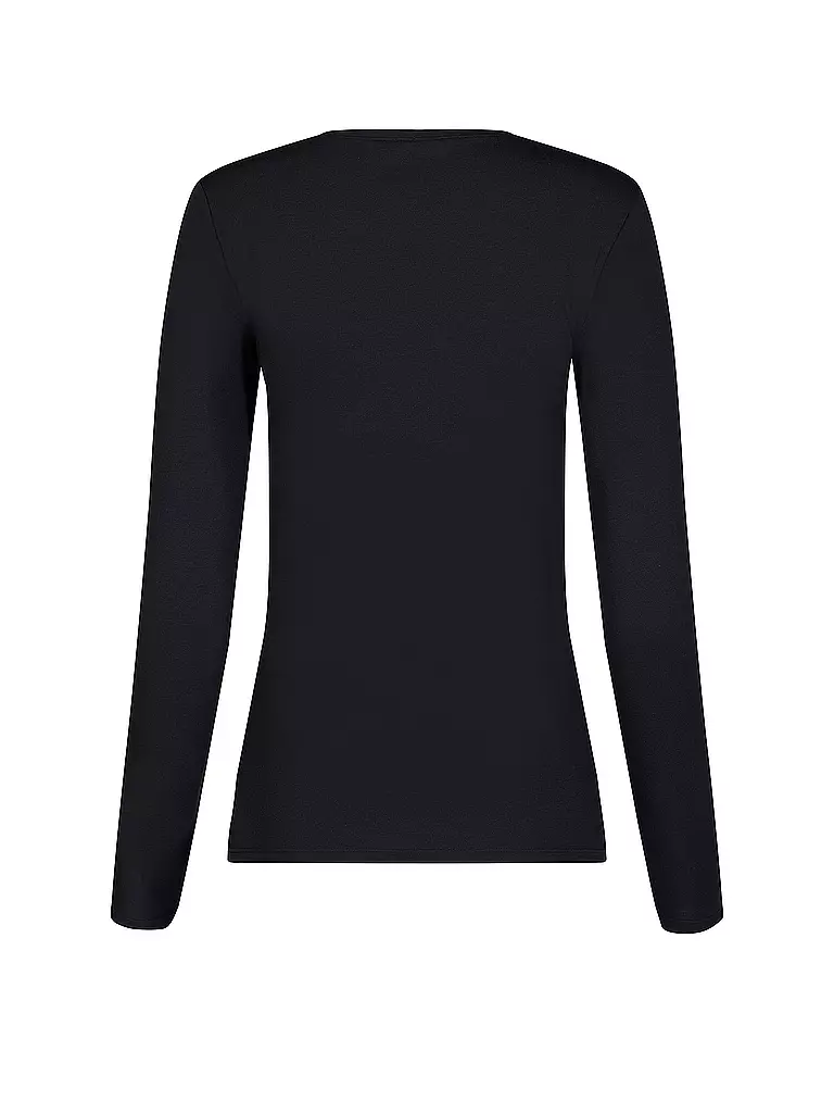 SKINY Langarmshirt COTTON ESSENTIALS schwarz