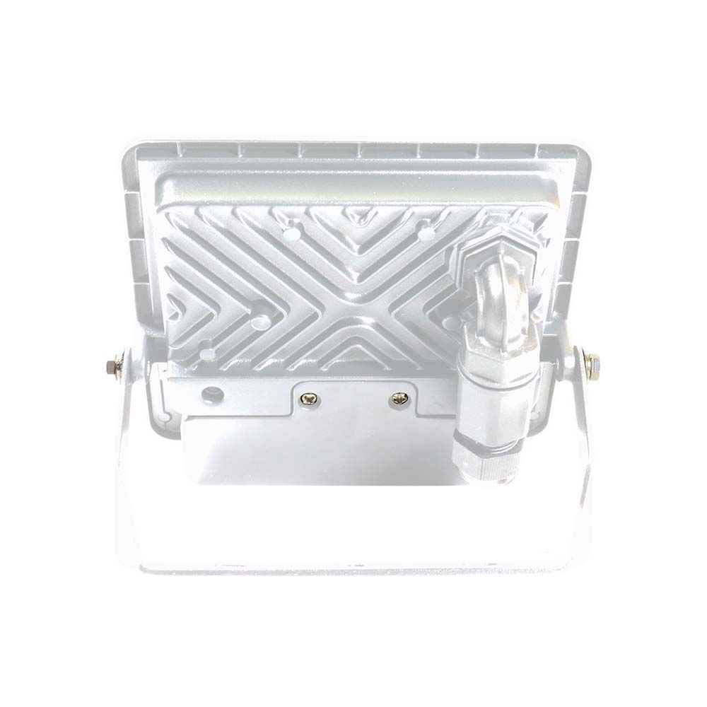 LED-schijnwerper met PIR-sensor - Samsung - IP65 - Wit - 20W - 1510 lumen - 6500K - 5 jaar - Modelnr.: VT-128S-W