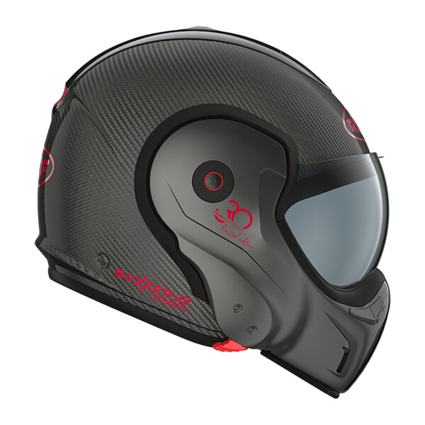 Roof - Casque Boxxer 2 Carbon Thirty Titane