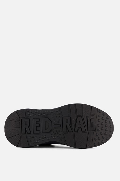 Red-Rag Sneakers zwart Textiel