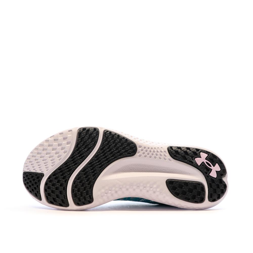 Under Armour Chaussures de Running Turquoise/Rose Femme Under Armour Charged Breeze