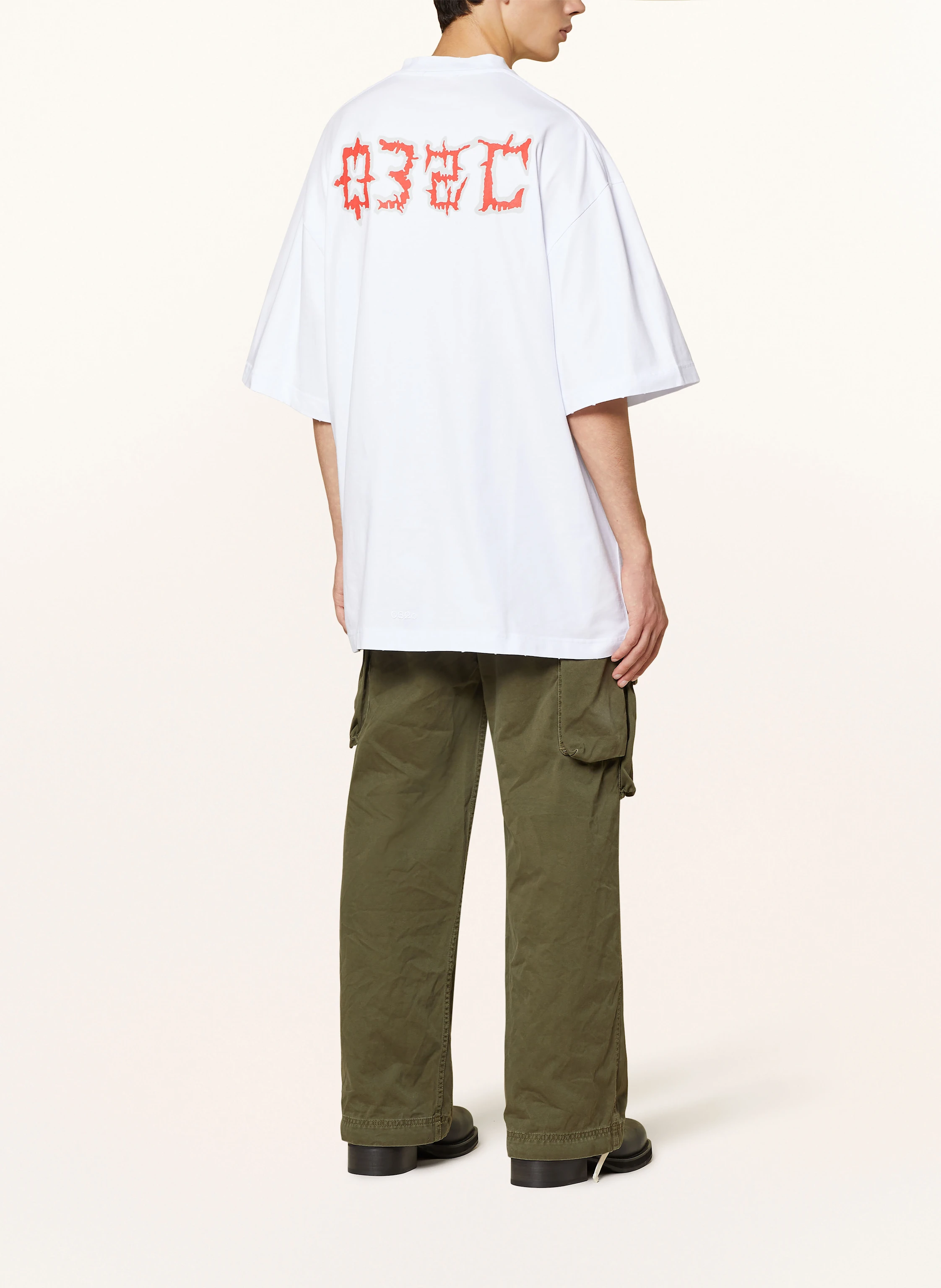 032c Oversized-Shirt ON FIRE