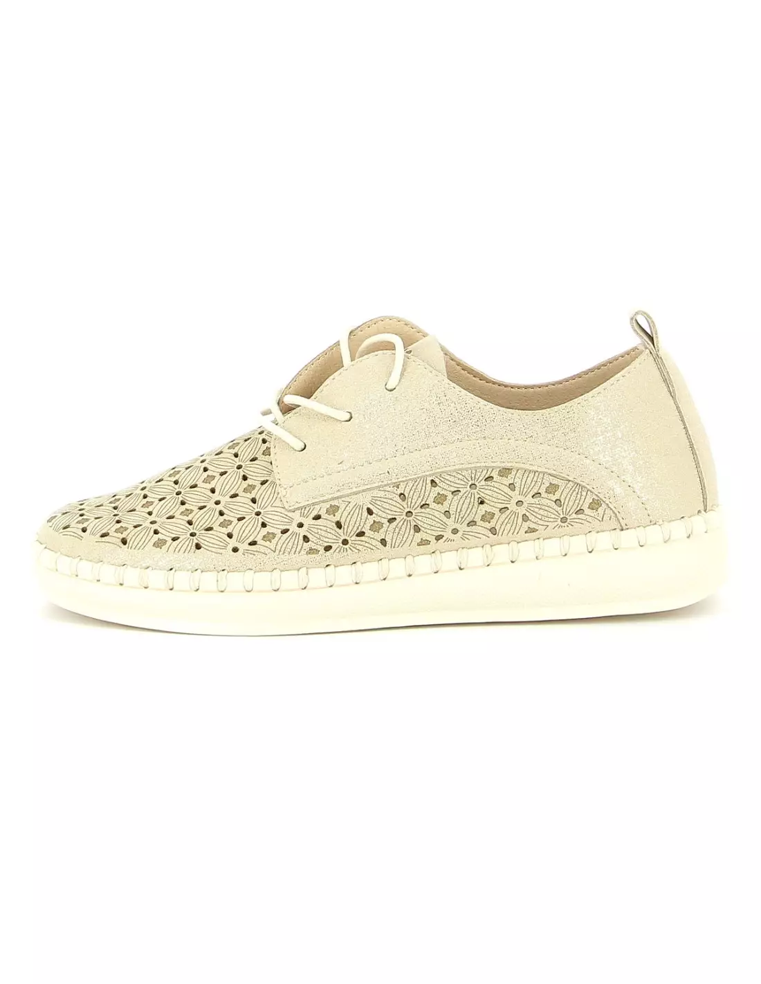 TOTAL LOOKERS 9163 - Derbies, richelieus & trotteurs Gold