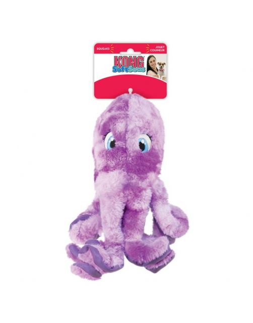 Kong Soft Seas Octopus Paars - Hondenspeelgoed