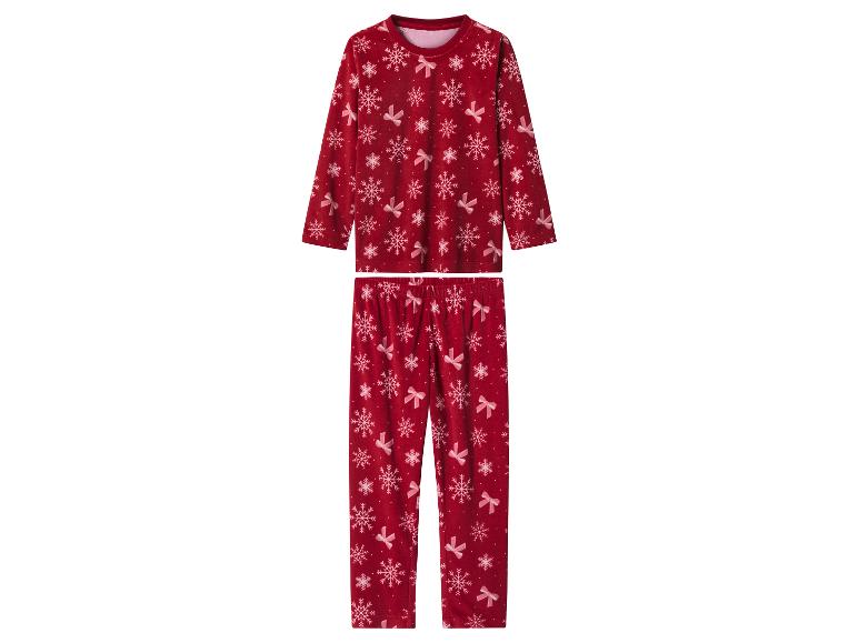 Velours kinder kerstpyjama