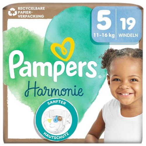 Pampers Harmonie Windeln Gr.5, Single Pack, 11+kg