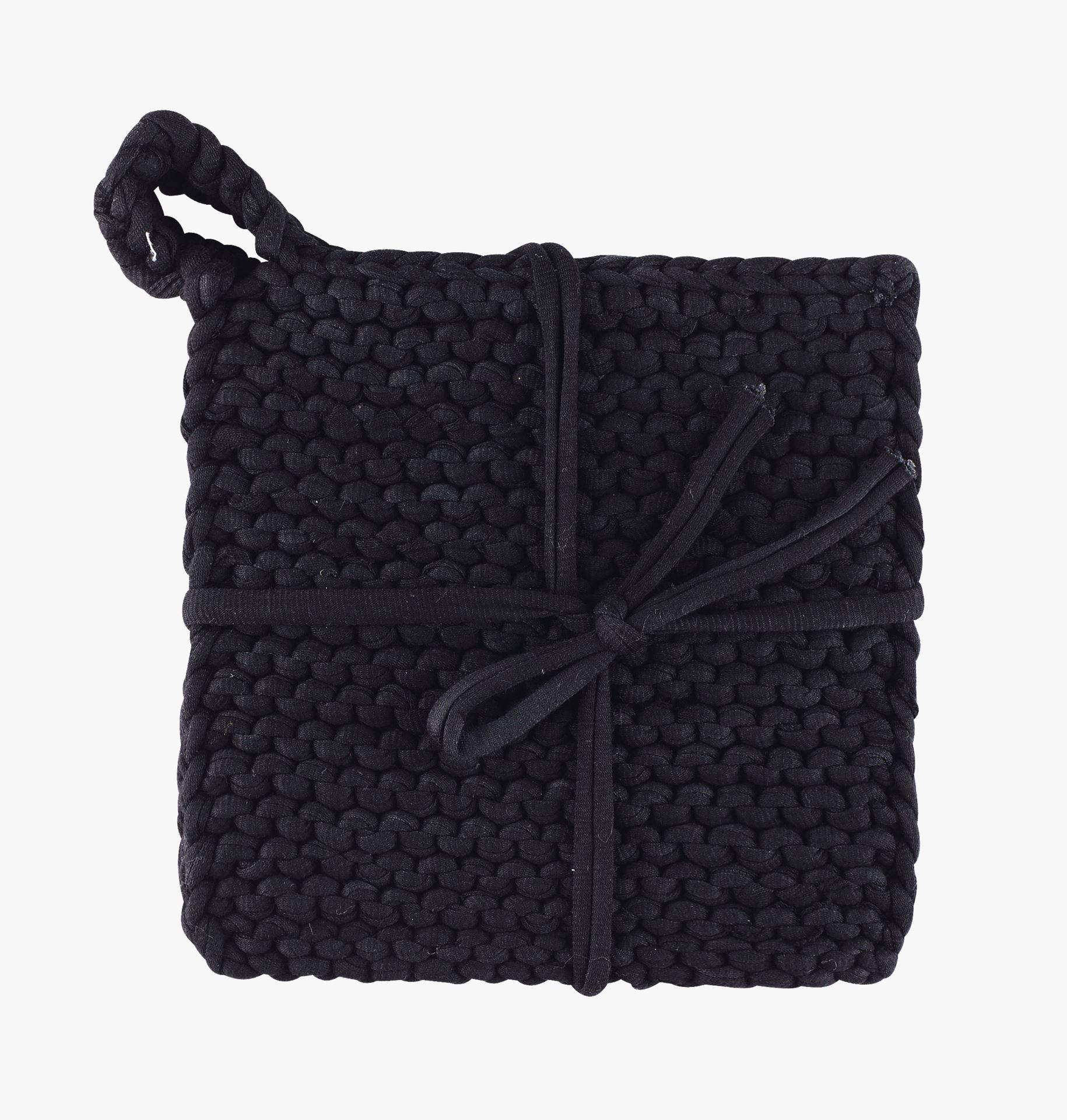 Gryteklut svart - 19x19 cm