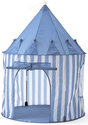 Kids Concept Stripete Leketelt, Blå