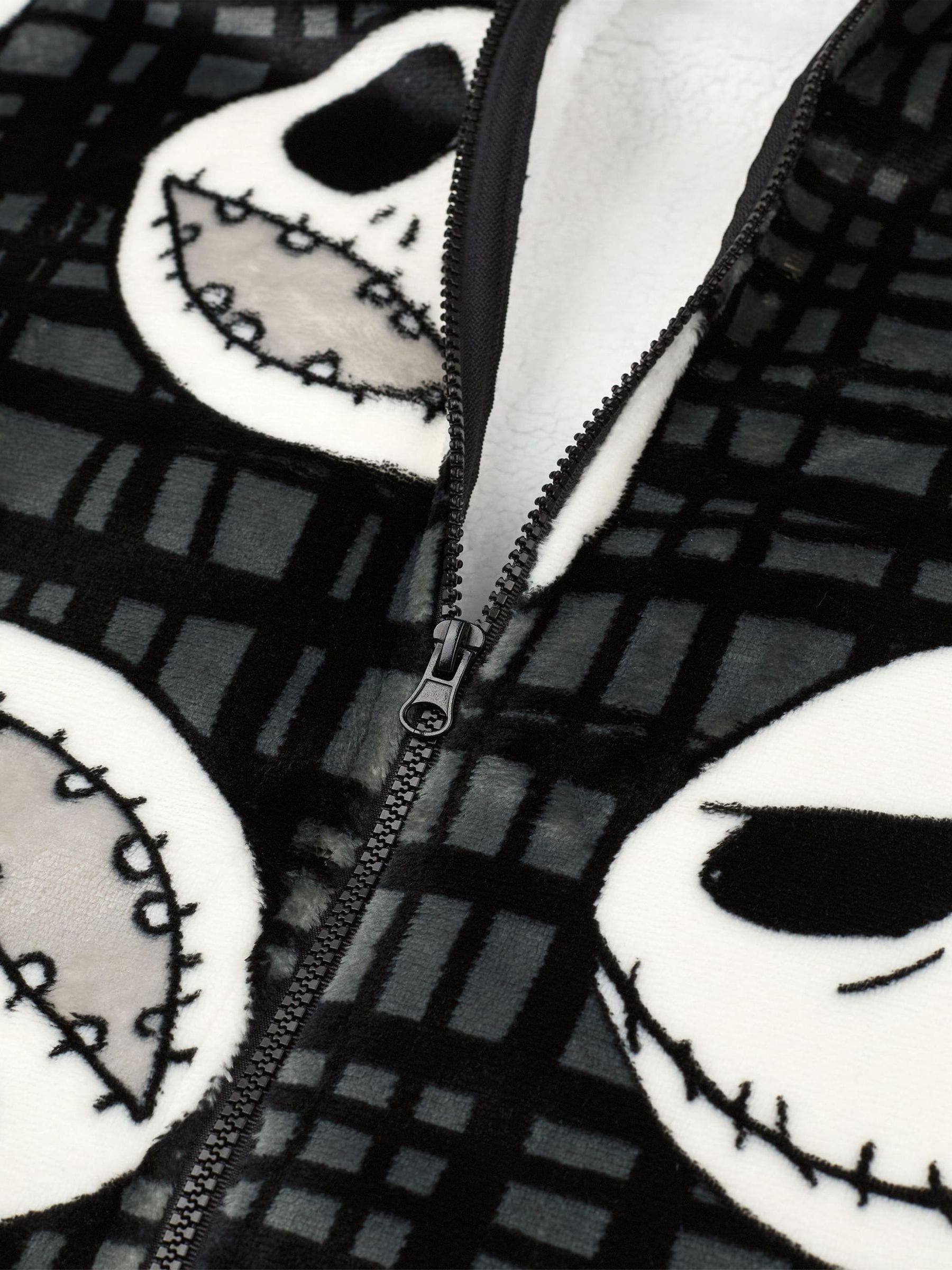 Vanilla Underground unisex Disney Nightmare Before Christmas Volwassenen deken-hoodie met rits
