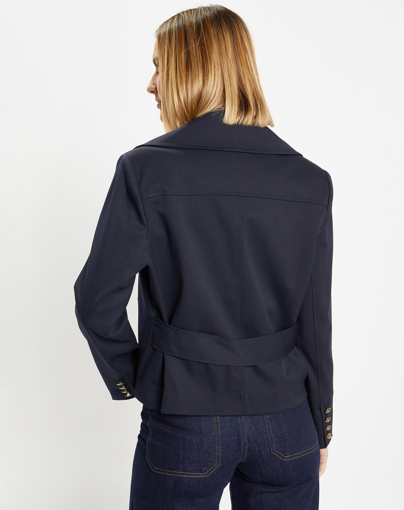 Jodhpur Veste Angel bleu marine