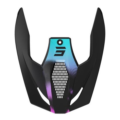 Visière Shot RACE NITRO BLACK MATT - Noir