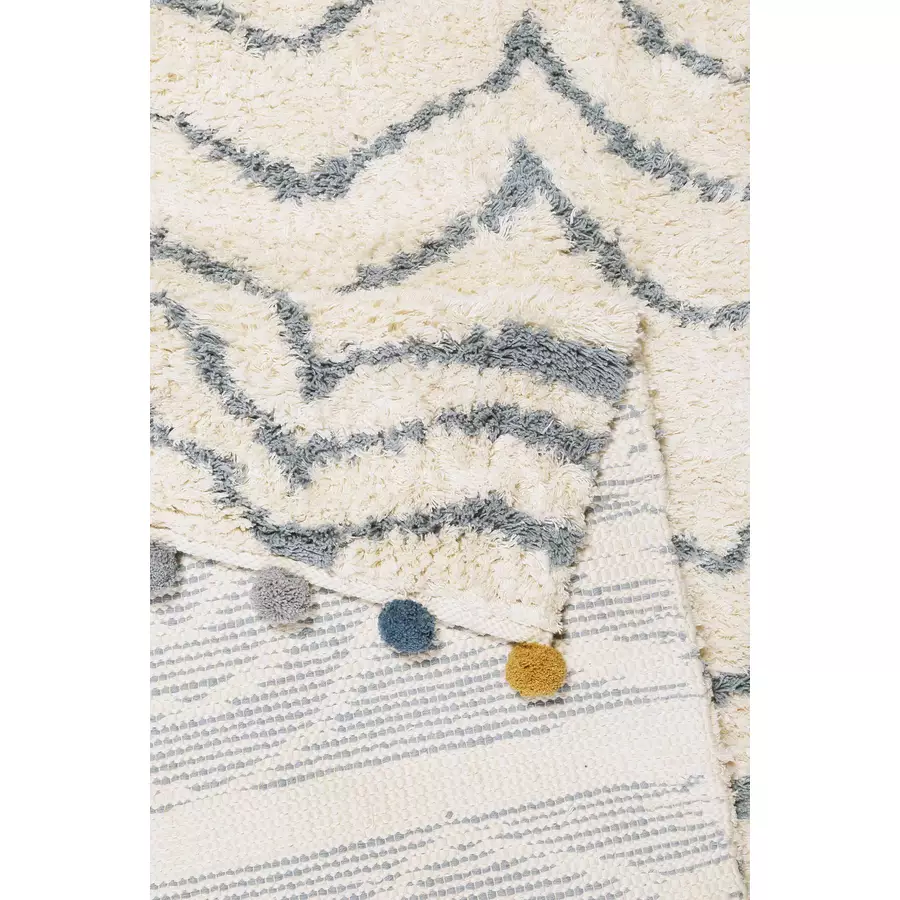 Esprit Kinderteppich Circus blau beige