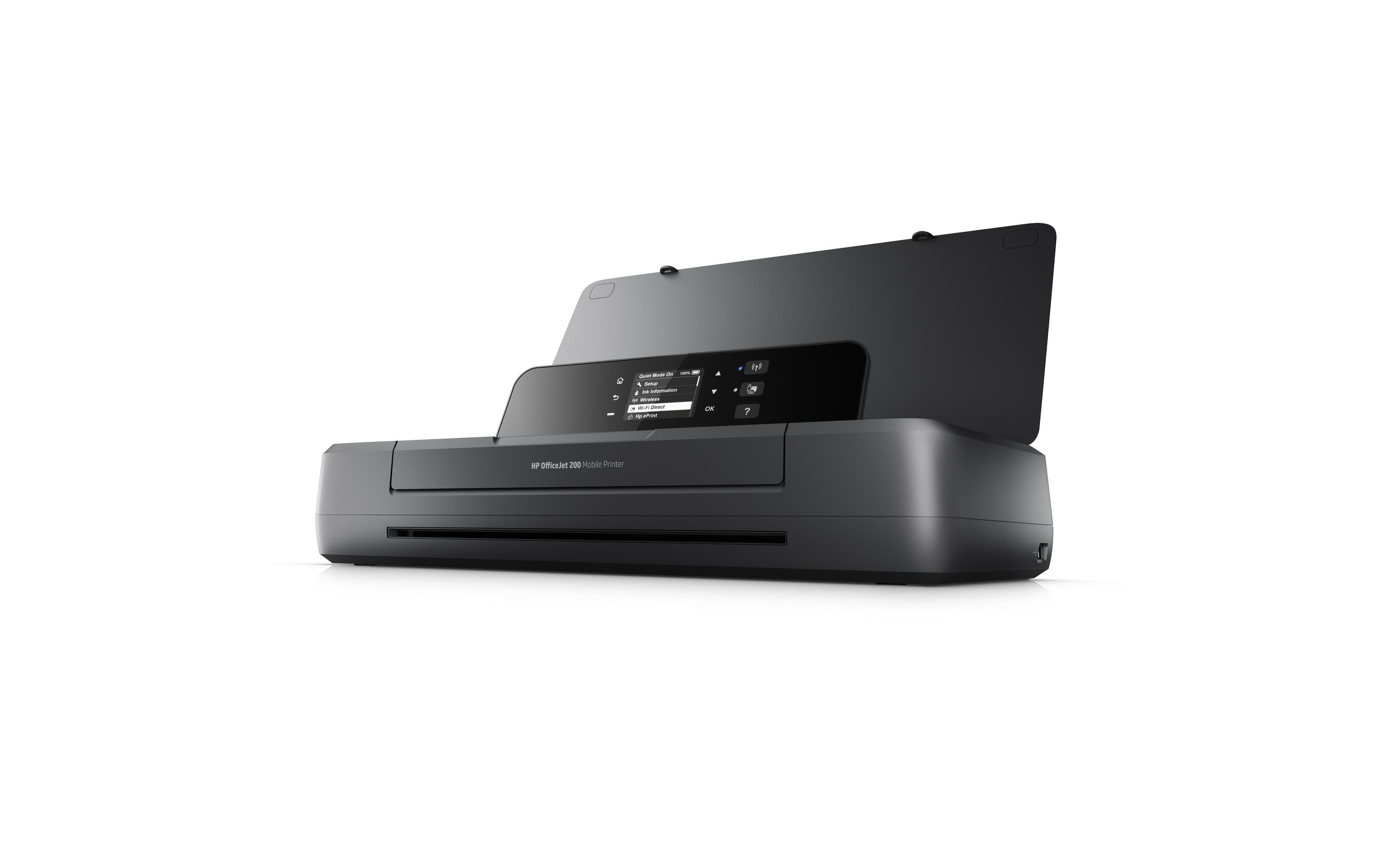 Mobiler Drucker OfficeJet 200 Mobile<br>Mobiler, WLAN-fähiger Tintenstrahldrucker