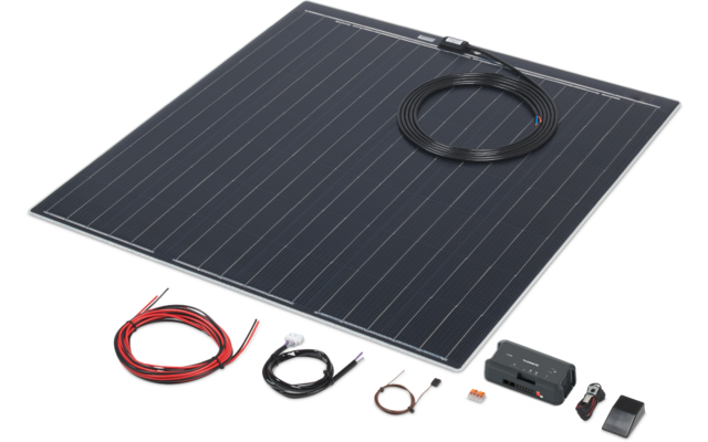 Büttner Elektronik Flat Light Q Solaranlagen Komplettset ultraflach quadratisch