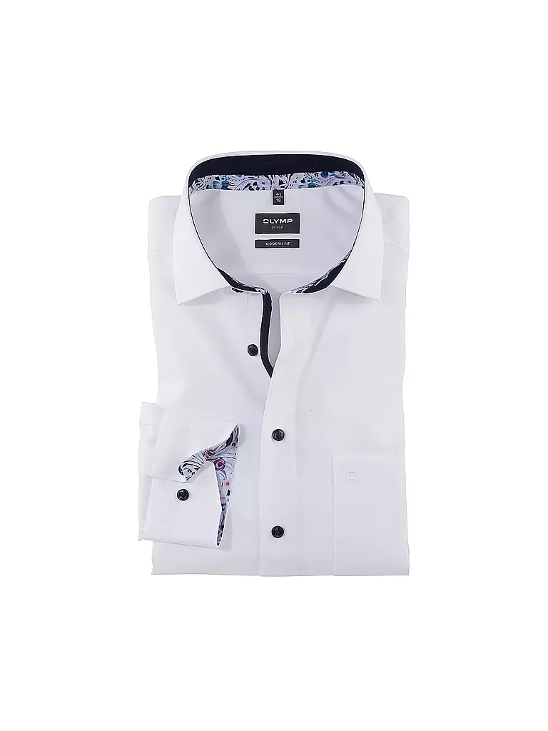 OLYMP Hemd Modern Fit weiss