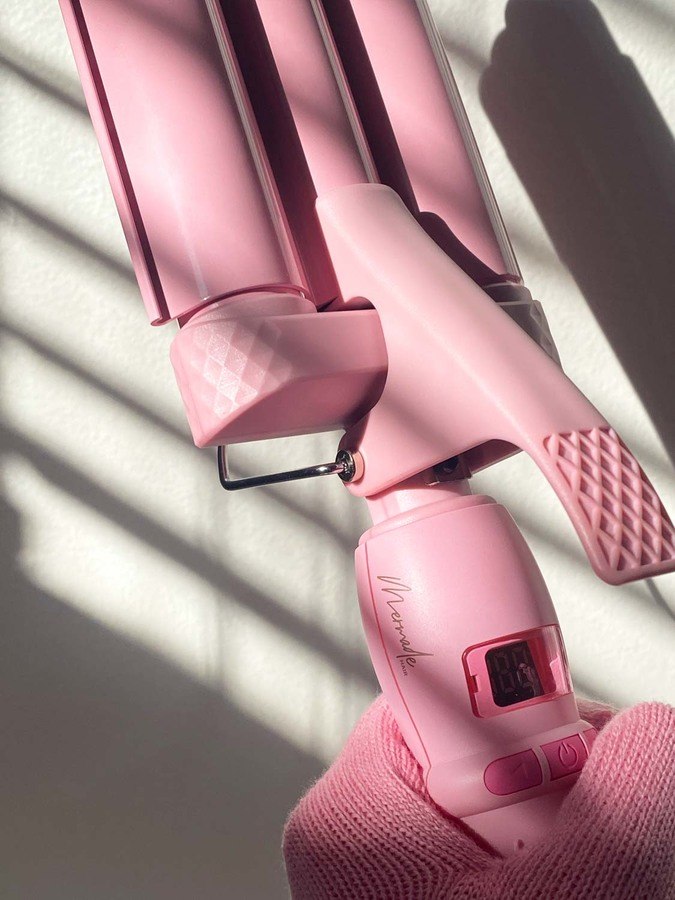 Mermade Hair Mini Waver Pink 25mm