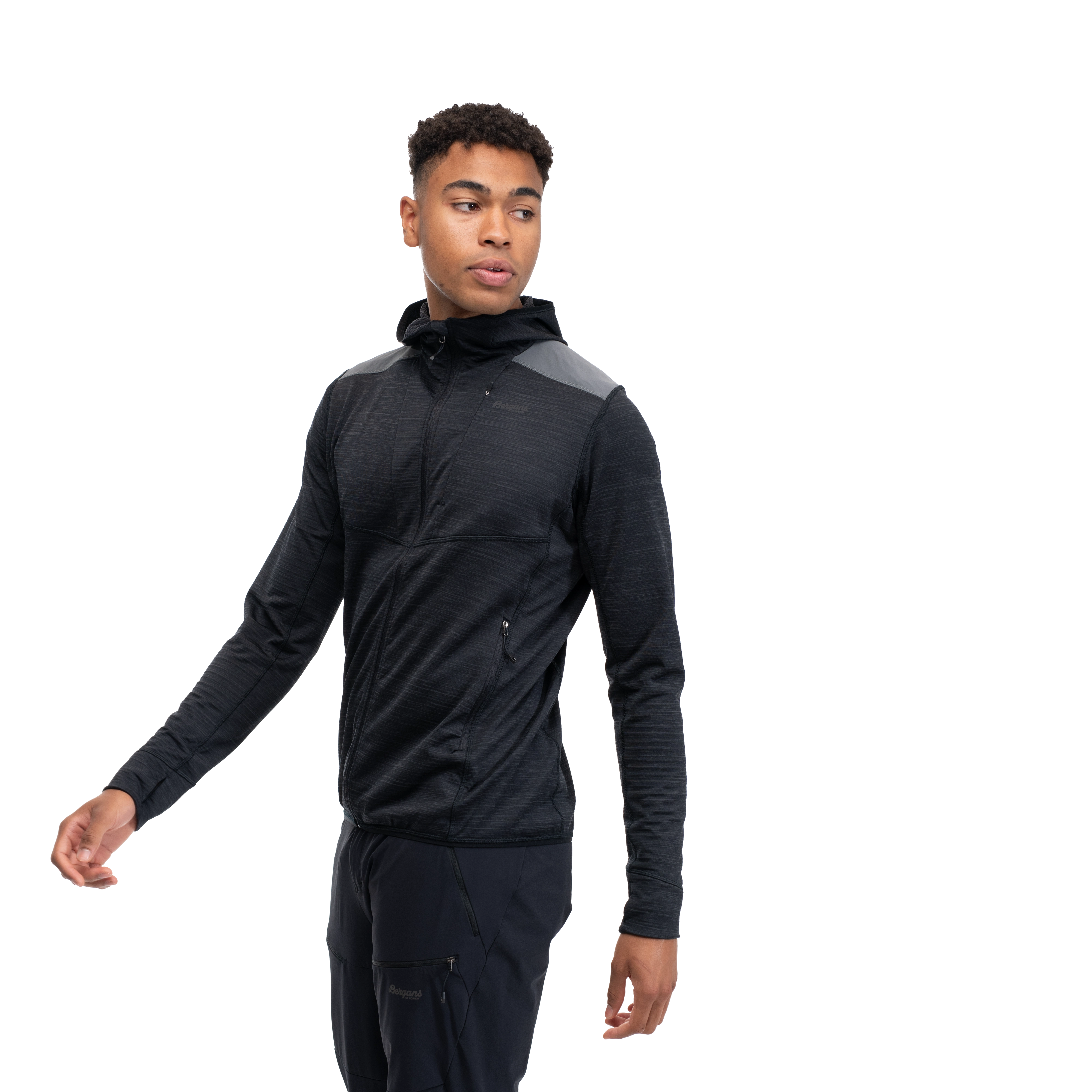 Rabot Active Mid Hood Jacket Black
