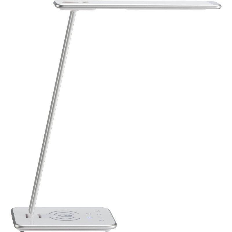 Lampe de bureau Led intégrée Bari - Aluminor - 10,9 W - Chargeur Qi
